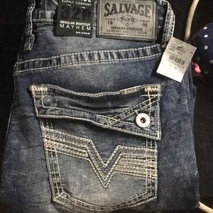 Buckles Salvage Mayhem Mens Jeans 